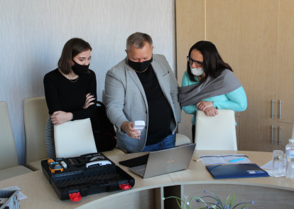 Зустріч з консультантом проєкту "Просування енергоефективності та імплементації Директиви ЄС про енергоефективність в Україні" Олександром Шумельдою