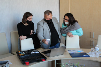 Зустріч з консультантом проєкту "Просування енергоефективності та імплементації Директиви ЄС про енергоефективність в Україні" Олександром Шумельдою