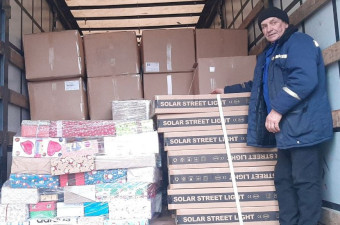 Сумська міська територіальна громада отримала 10 гуманітарний вантаж від міста-партнера Целлє (Німеччина)