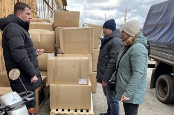 Гуманітарна допомога Сумській громаді від міста-побратима Целлє, Німеччина